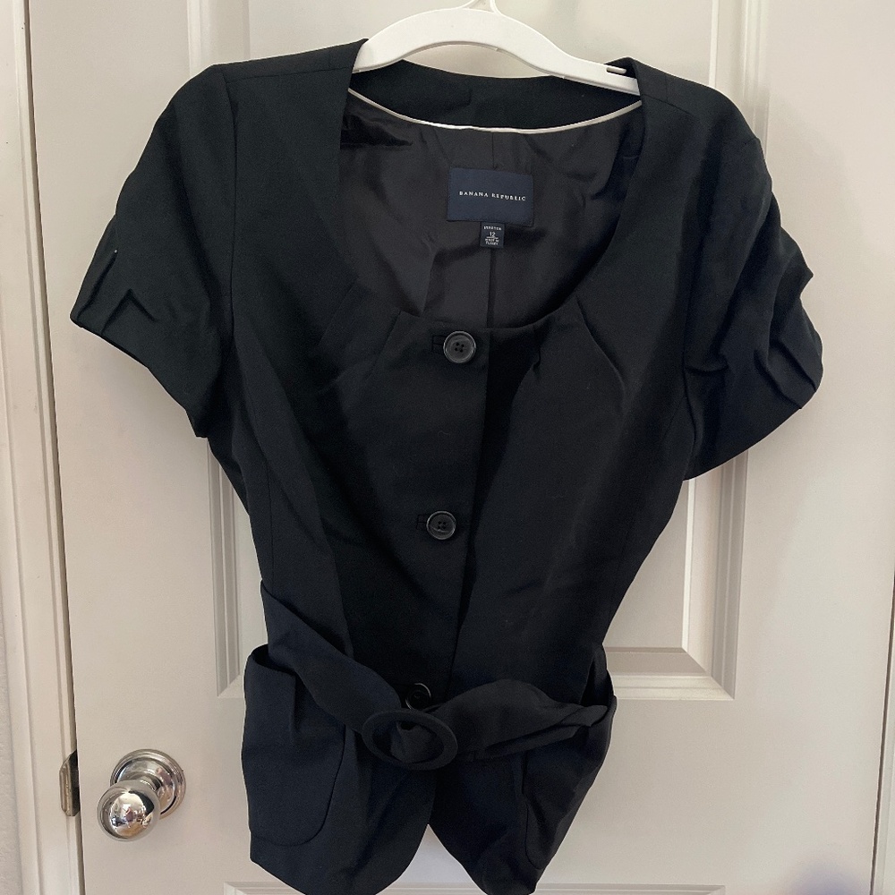 Belted jacket